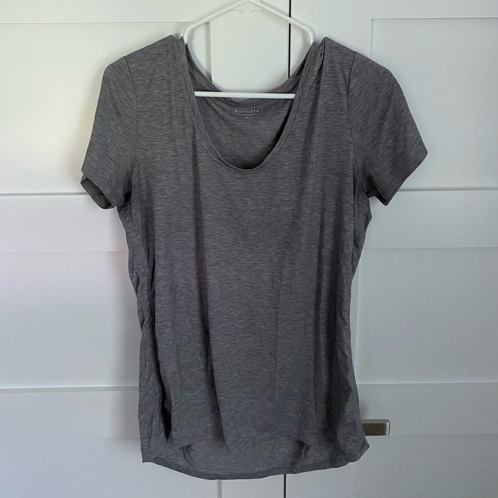 Athleta medium grey shirt